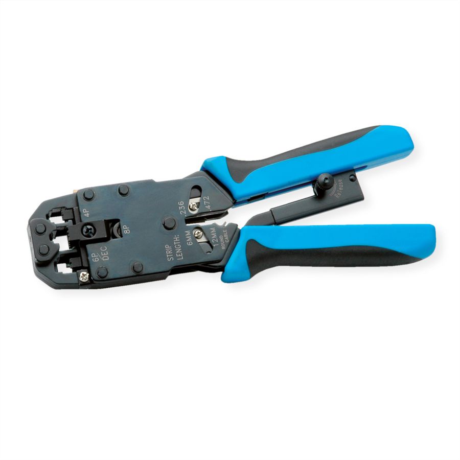 VALUE Pince à sertir universelle pour fiches modulaires