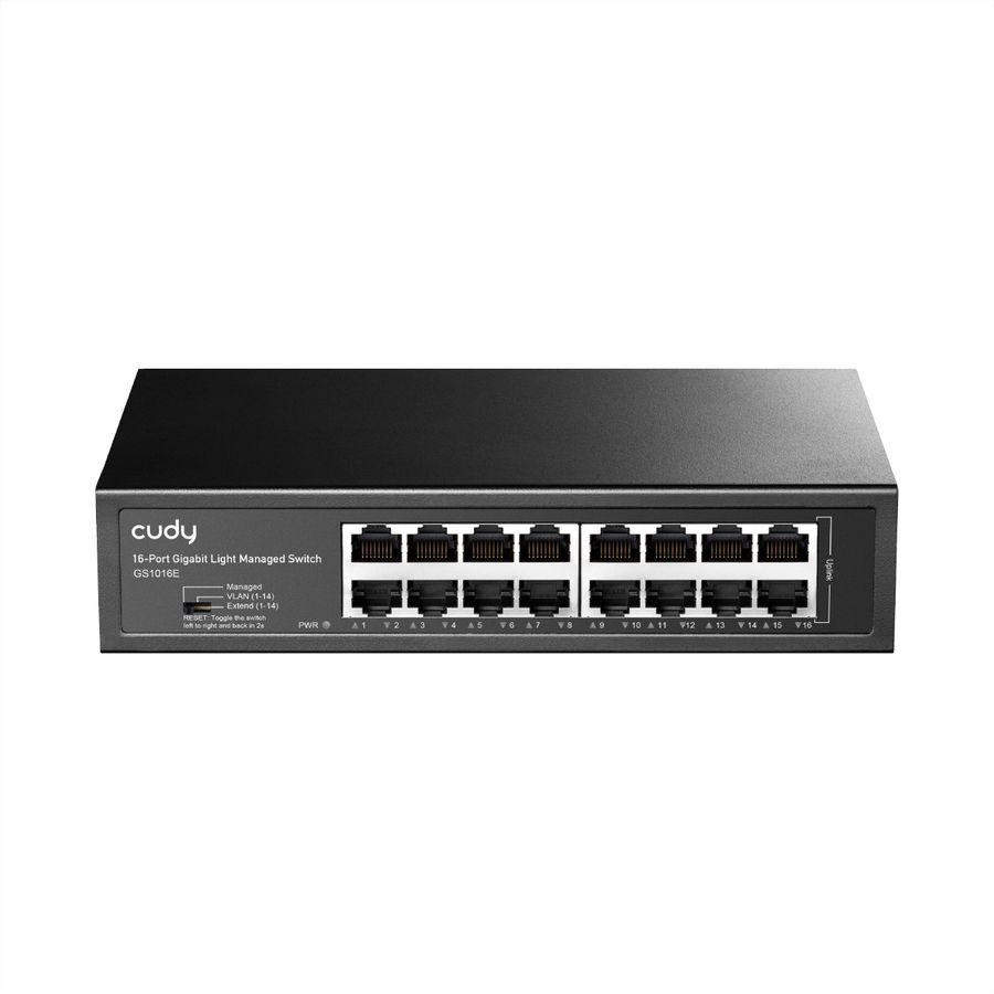 CUDY GS1016E Switch Gigabit Easy-Managed 16 ports
