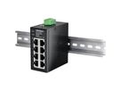 TRENDnet TI-ELC80 Mini switch industriel rail DIN, Fast Ethernet à 8 ports