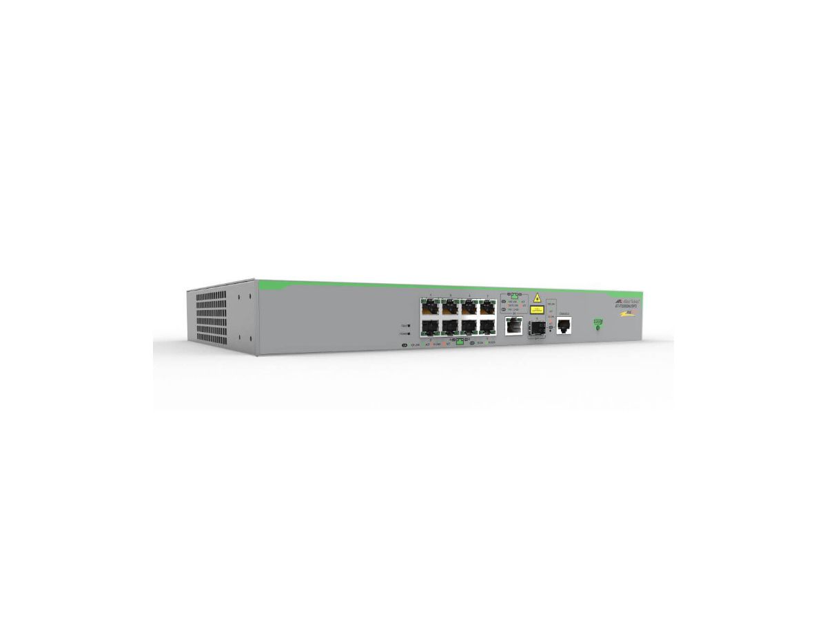 Allied Telesis AT-FS980M/9PS-50 Géré Fast Ethernet (10/100) Gris Connexion Ethernet, supportant l'alimentation via ce port (PoE)