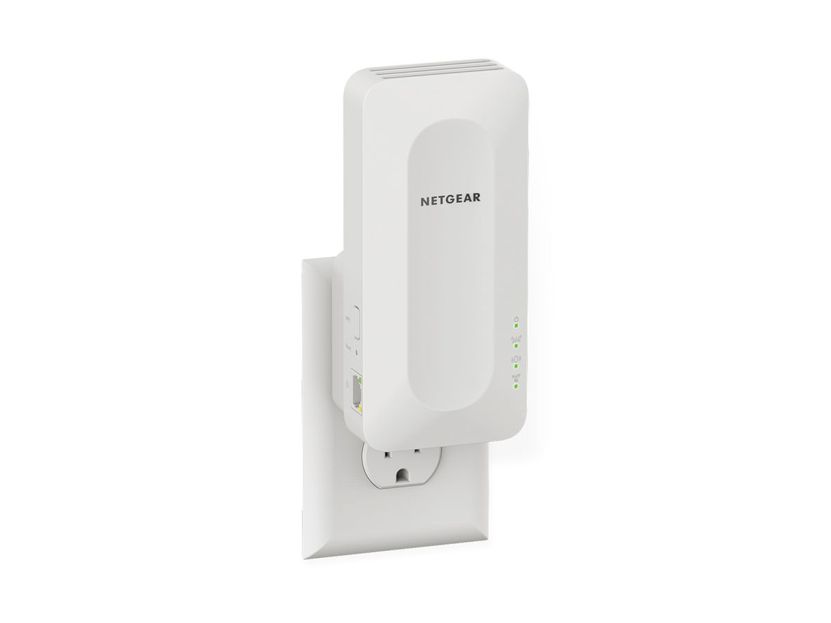 NETGEAR AX1800 4-Stream WiFi 6 Mesh Extender (EAX15) Répéteur réseau Blanc 10, 100, 1000 Mbit/s