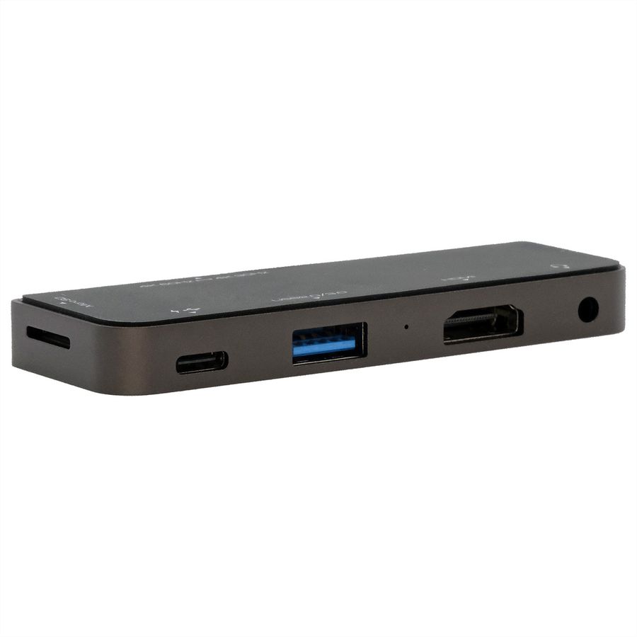 EXSYS EX-1222HM Mini station d'accueil USB-C 5 en 1
