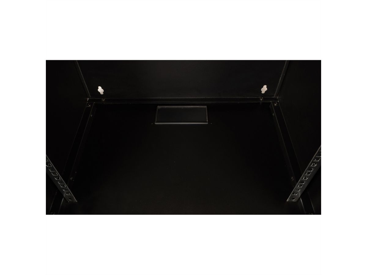 ROLINE 19" Boîtier mural Basic 9U, 540x400 LxP En kit noir
