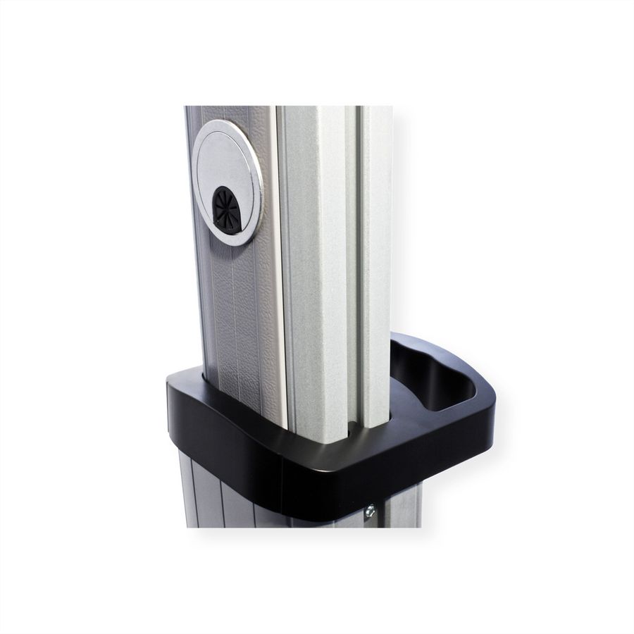 ROLINE Support LCD/TV sur roues, jusqu'à 100kg, argent