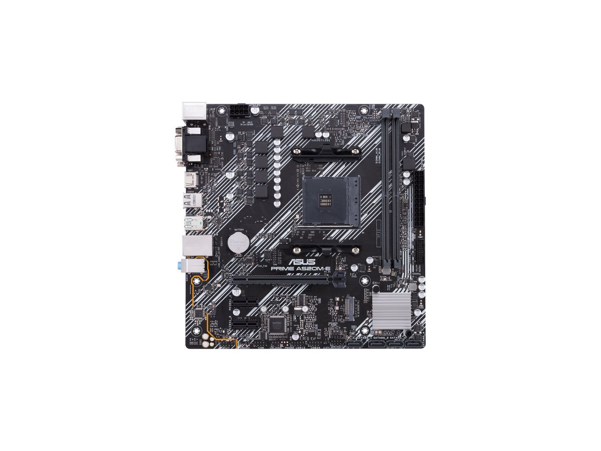 ASUS PRIME A520M-E AMD A520 Emplacement AM4 micro ATX