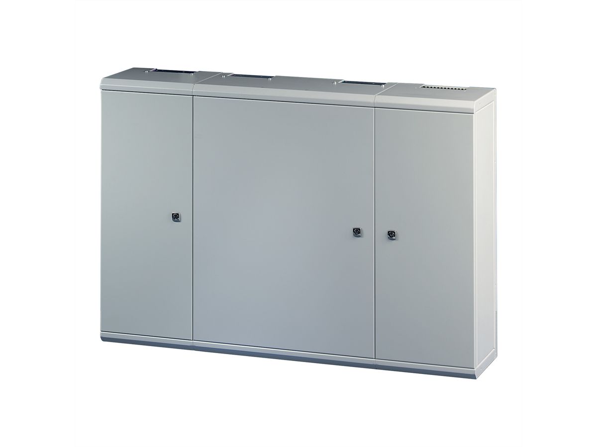Coffret mural LAN SCHROFF, coffret de distribution, modulaire, coffret de base, 600H, 425W, 220D