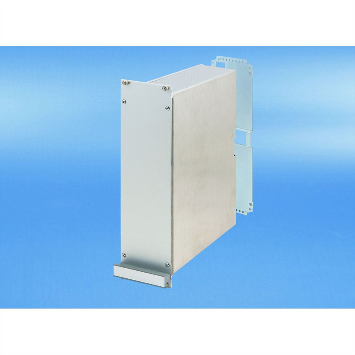 SCHROFF Frame Type Plug-In Unit PRO Kit, blindé, Plain Cover, 1 Connector, 6 U, 28 HP, 227 mm