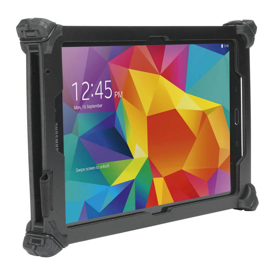 Mobilis 050003 étui pour tablette 25,6 cm (10.1") Coque Noir