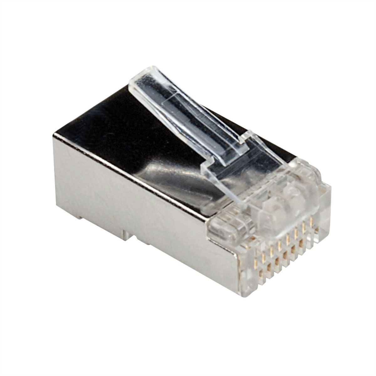 ROLINE Connecteur modulaire blindé, Cat.5e (Classe D), 10 unités