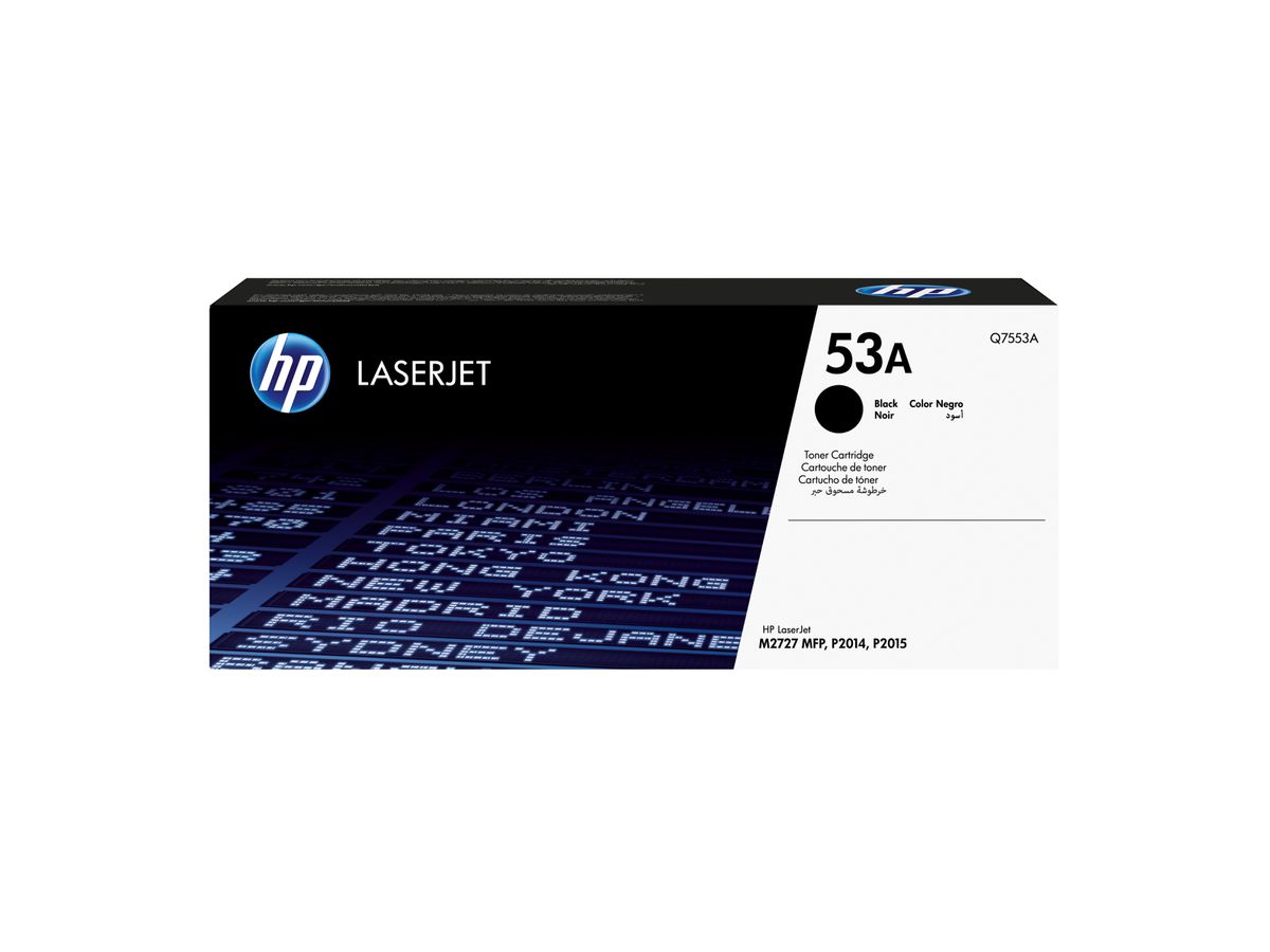 HP 53A toner LaserJet noir authentique