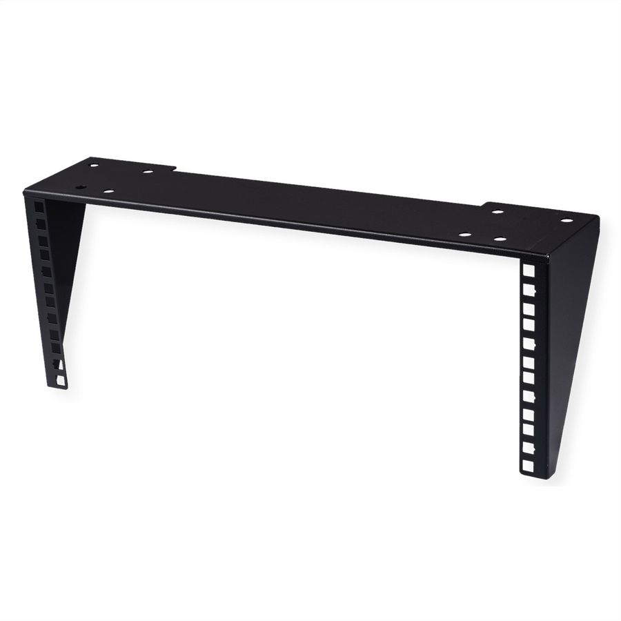 Support 19" mural / sous le bureau, 4 UH, noir