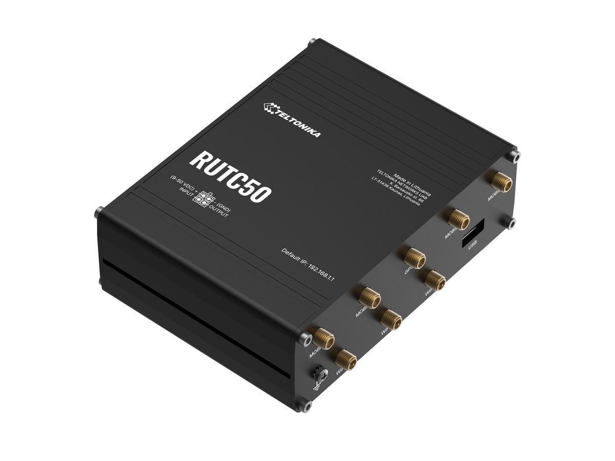 TELTONIKA RUTC50 Routeur WI-FI 6 5G eSIM
