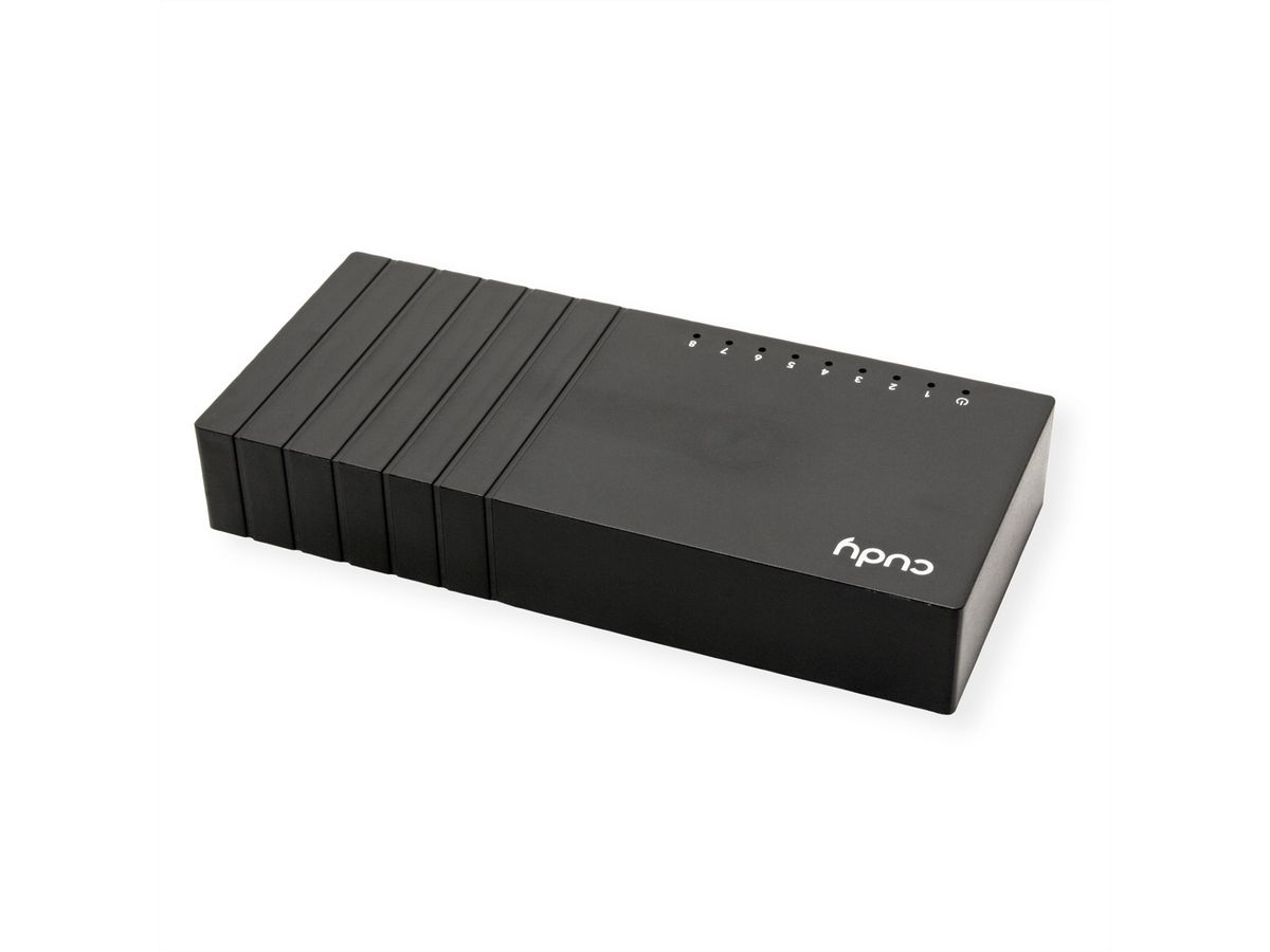 CUDY GS108D Switch 8 ports Gigabit bureau