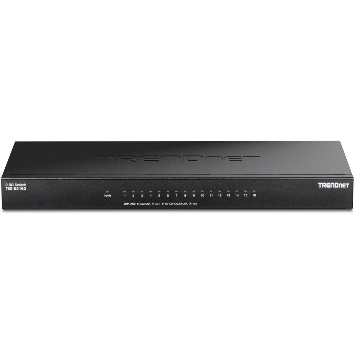 TRENDnet  TEG-S3160 Switch de bureau 2,5G non administrable à 16 ports