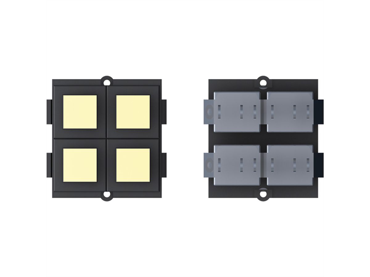 BACHMANN module 4xtouches EIB/KNX borne à visser