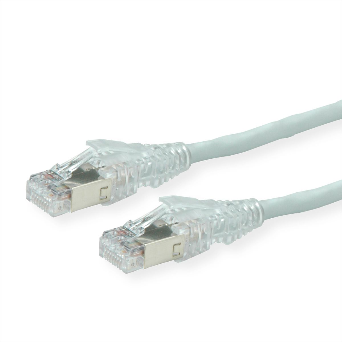 Cordon DÄTWYLER Cat.5e (Classe D) CU 5502 PVC S/UTP croisé gris, 10,0m, gris, 10 m