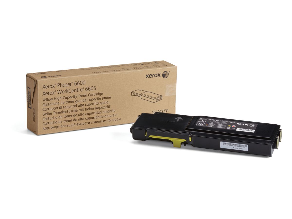 Xerox Cartouche de toner Jaune Phaser™ 6600, WorkCentre™ 6605