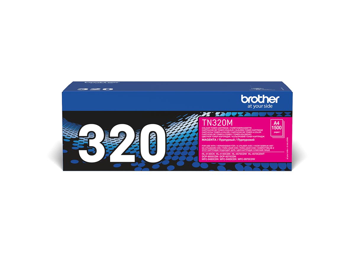 Brother TN-320M - Cartouche de toner originale – Magenta