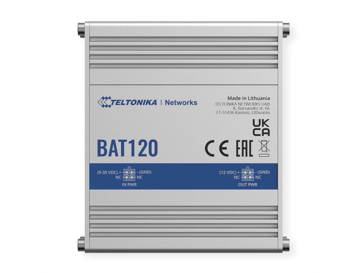 TELTONIKA BAT120, Alimentation sans interruption