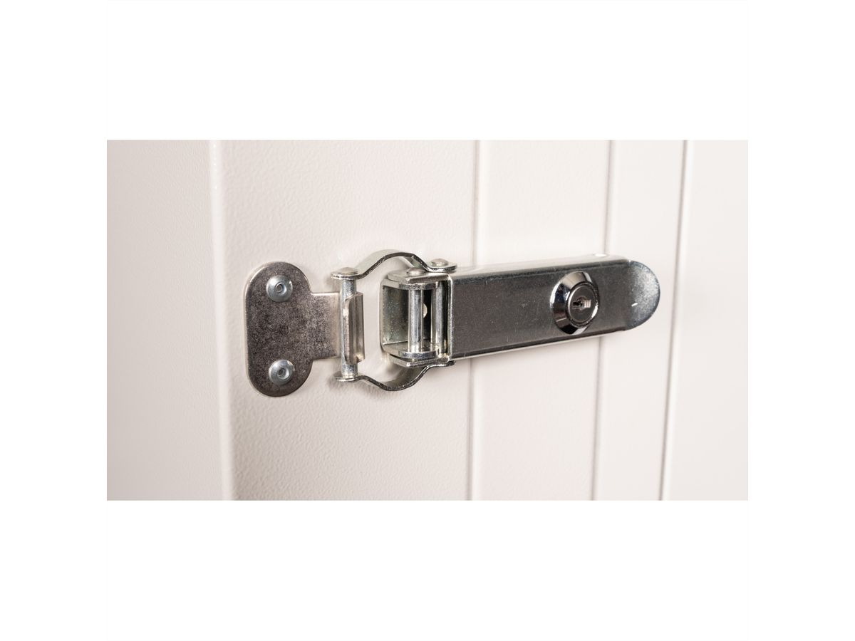 ROLINE 19" Boîtier mural Pro 7U, 600x600 LxP pivotant en 2 parties gris