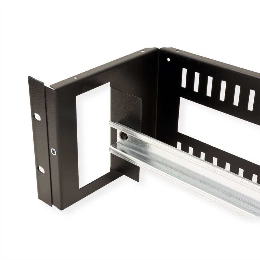 ROLINE 19" Support rail DIN 3U, 133x482x123 HxLxP