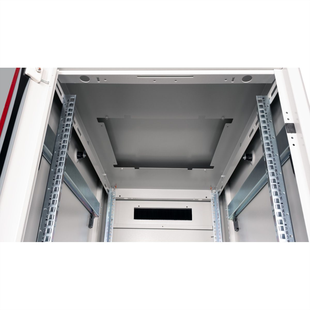 ROLINE 19" Baie réseau Pro 42U, 600x1000 LxP Porte verre gris