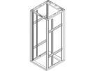 SCHROFF Novastar 19" montage panneau/coulissant, 6 U, RAL 7021