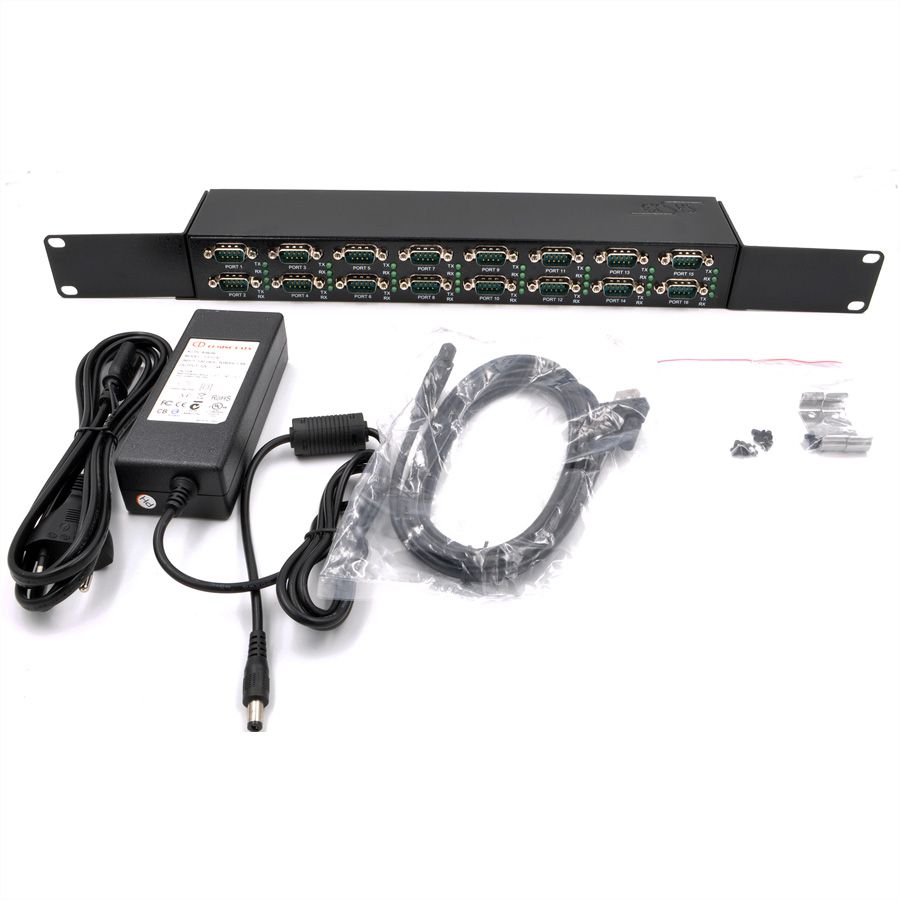 EXSYS EX-1316HMV USB 2.0 vers 16 ports série RS232