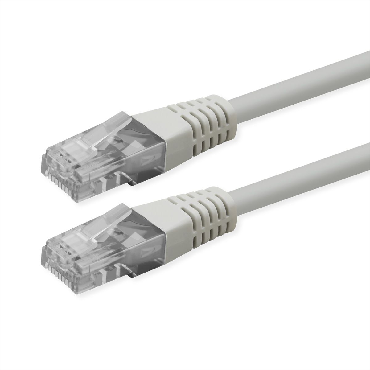 ROLINE Cordon Cat.6 (Classe E), UTP, PoE, blanc, 5 m