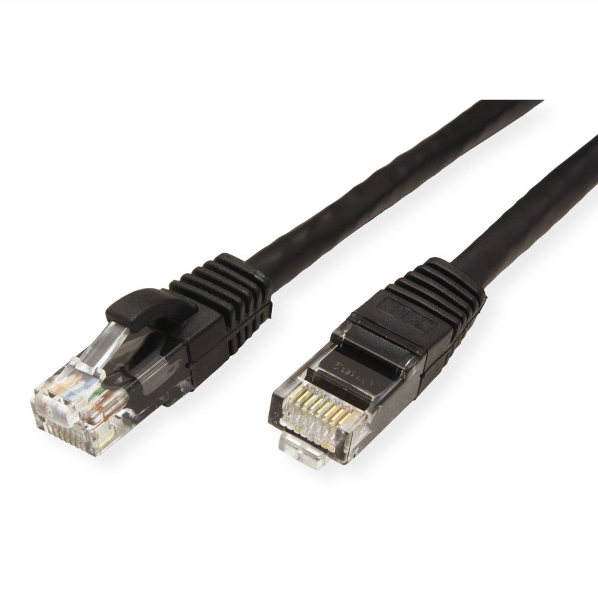 Cordon VALUE Cat.6A (Classe EA) / 10 Gigabit UTP, noir, 2 m