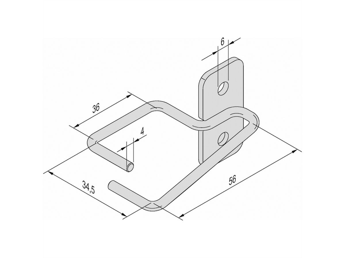 SCHROFF Epcase Oeil de câble