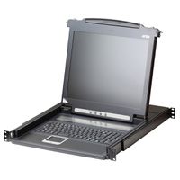 ATEN CL1000M Console KVM, LCD 43cm, VGA, PS/2, ES-Layout