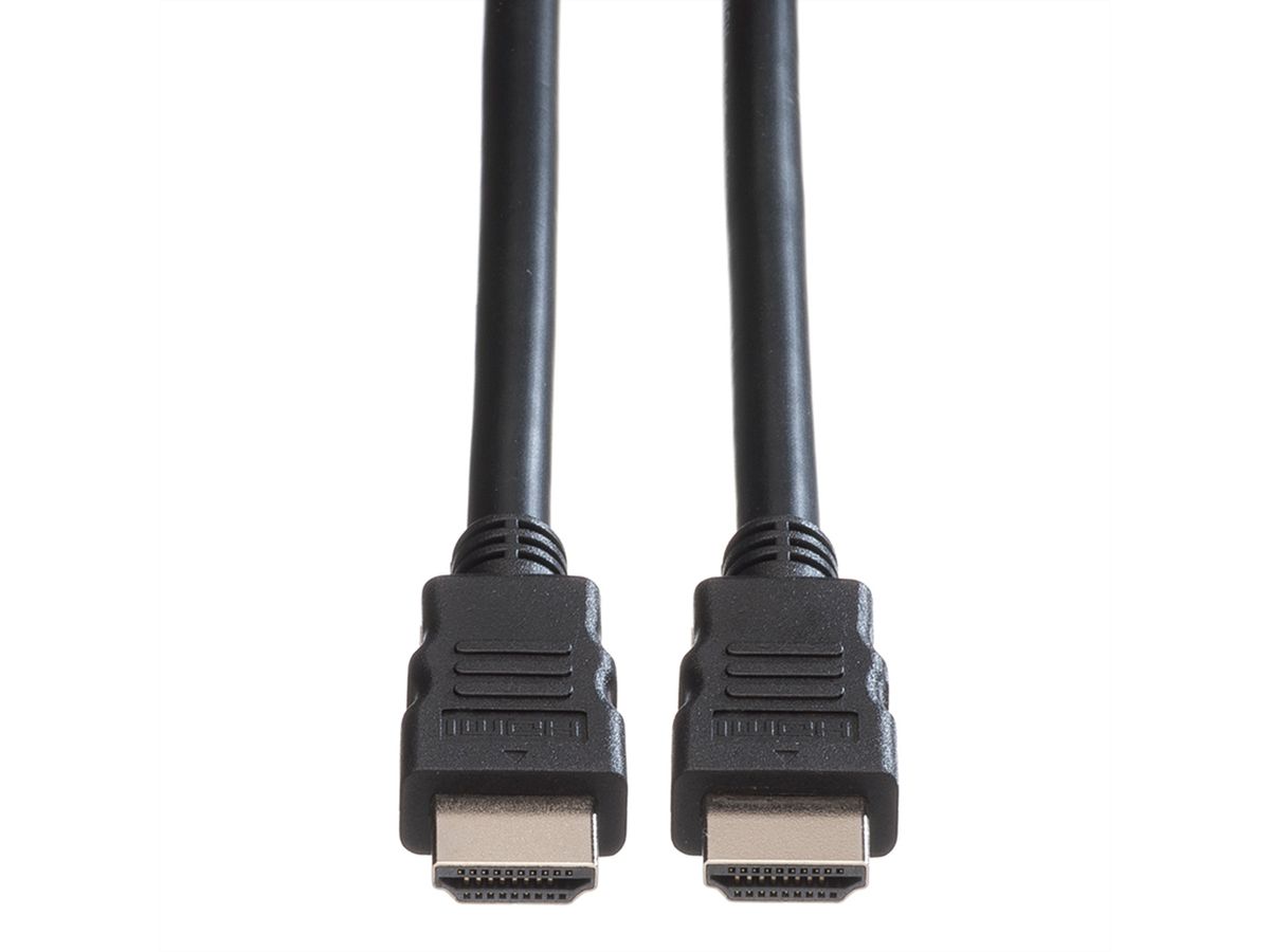 ROLINE GREEN Câble de raccordement pour écran HDMI High Speed M-M, noir, 2 m
