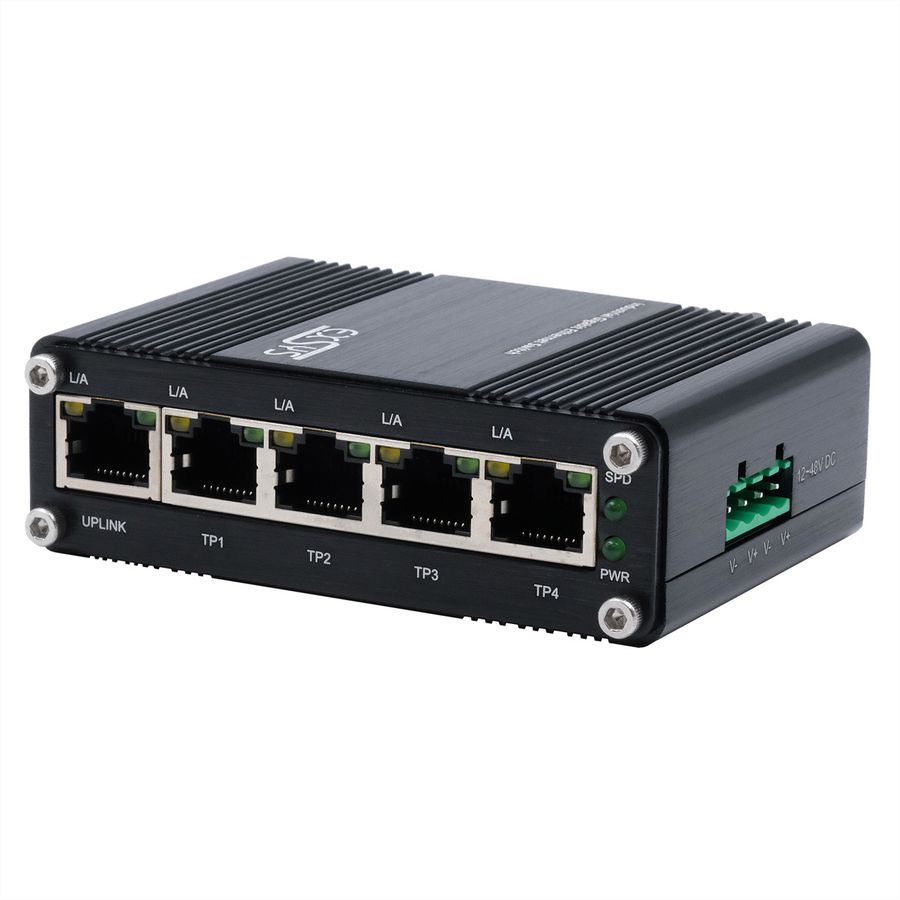 EXSYS EX-62020 Switch Ethernet industriel à 5 ports