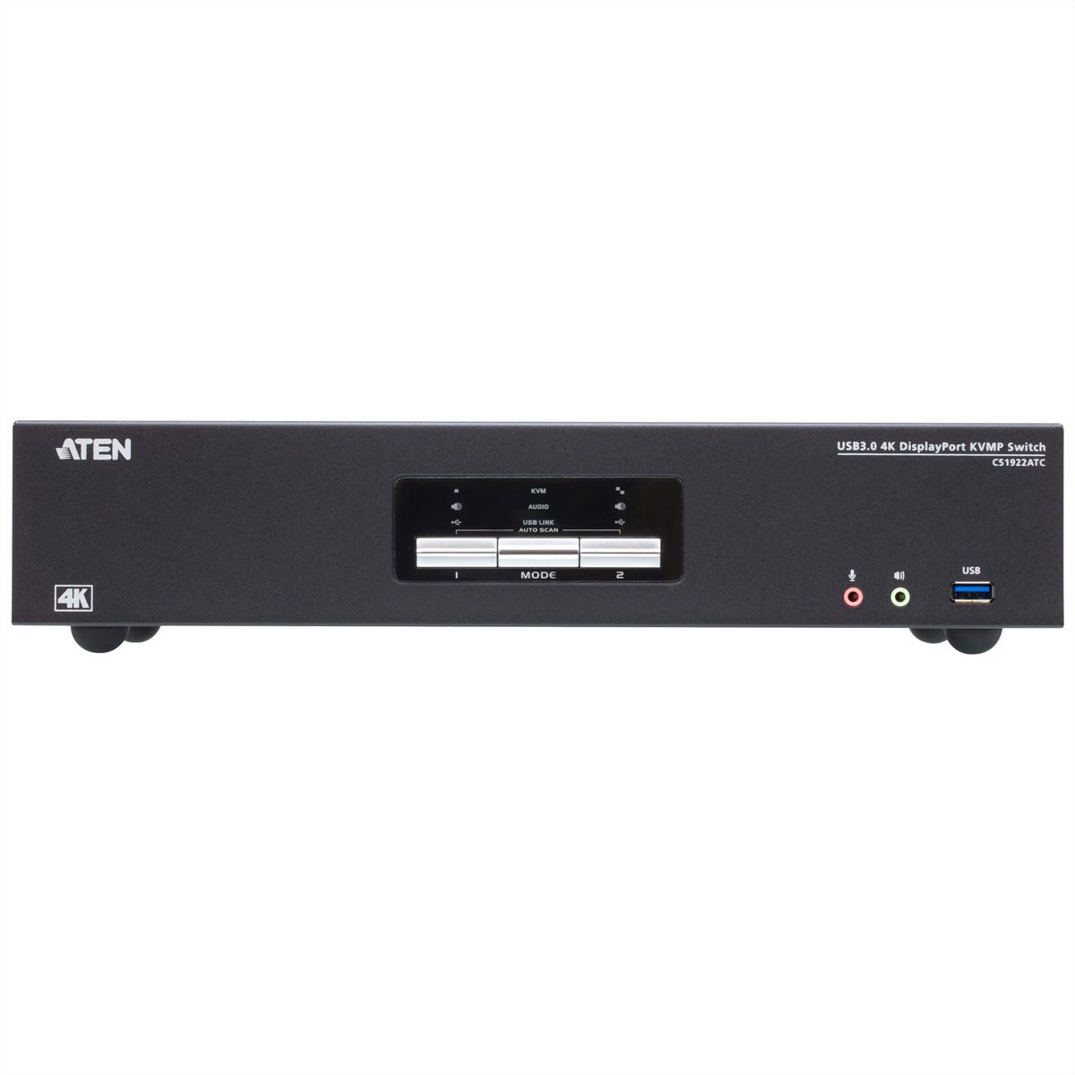 ATEN CS1922ATC Commutateur KVMP™ à 2 ports USB 3.0 4K DisplayPort pour ATC