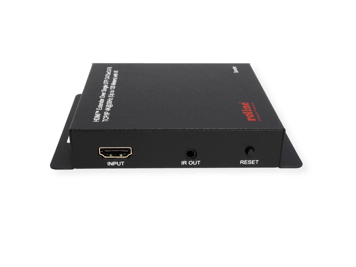 ROLINE Prolongateur HDMI sur IP, 4K30Hz, 120m, avec IR