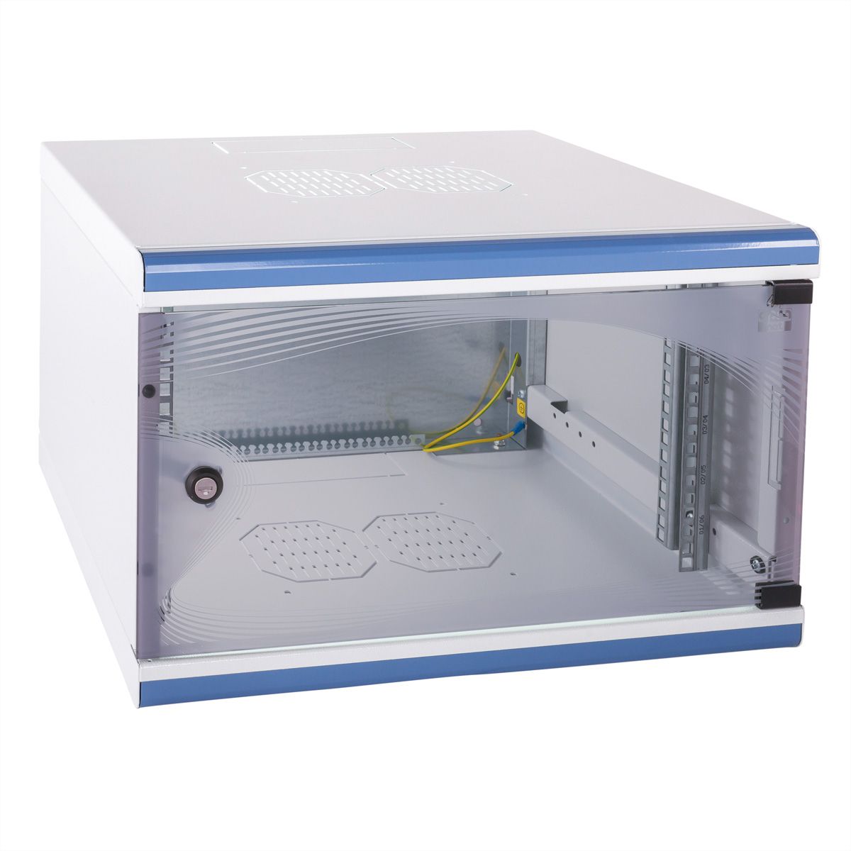 optiRACK Boîtier mural 6 U, 345 x 550 x 450 mm