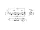 Connecteur SCHROFF de type H, EN 60603, DIN 41612, mâle, 15 contacts, longueur des broches 2.9 mm