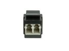 ROLINE Raccord optique LC/LC duplex multimode, Keystone, OM2