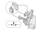 Microrupteur SCHROFF pour AMC Carrier Mechanics, normalement fermé