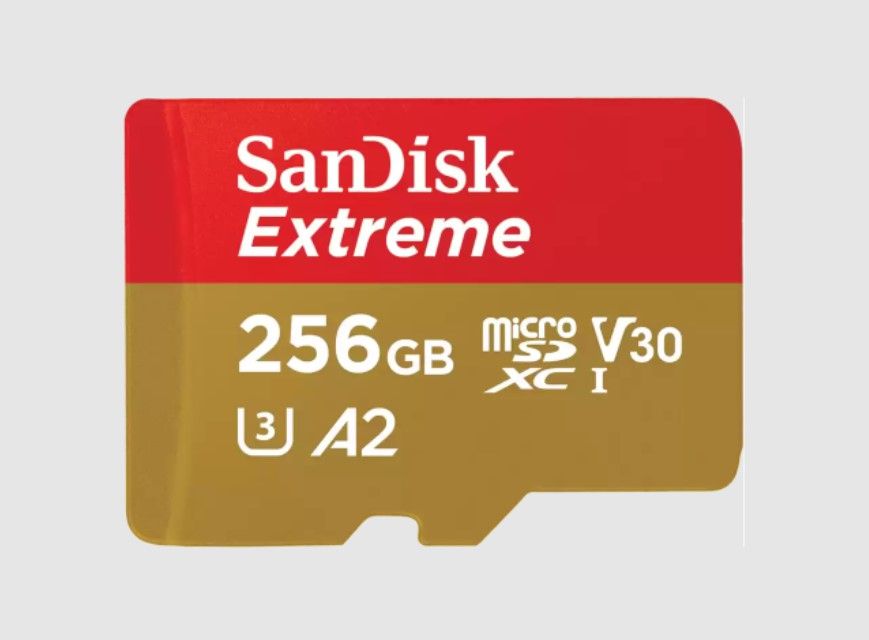 SanDisk Extreme 256 Go MicroSDXC UHS-I Classe 3