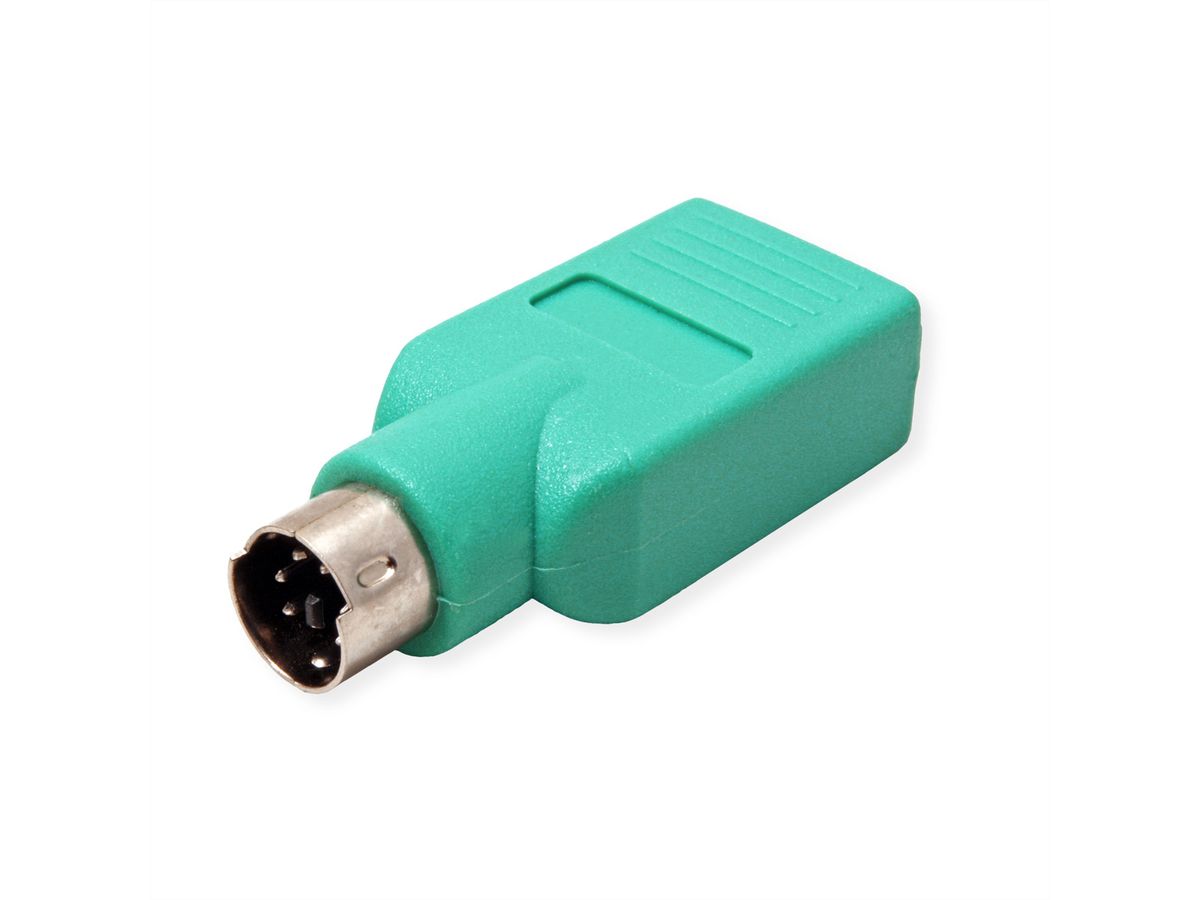 VALUE Adaptateur PS/2 - USB, vert