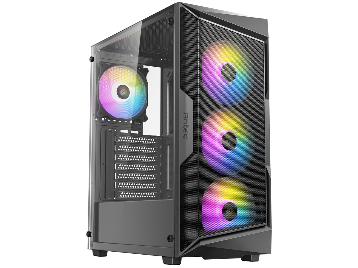 ANTEC AX61 Elite Boîtier PC Midi Tower Gaming ATX, noir