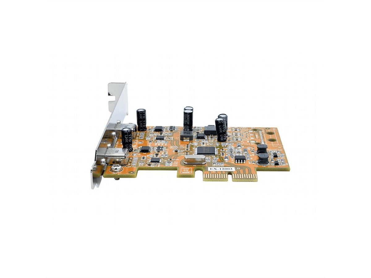 EXSYS EX-12003 Carte USB 3.2 Gen2 PCIe, 2 ports type C