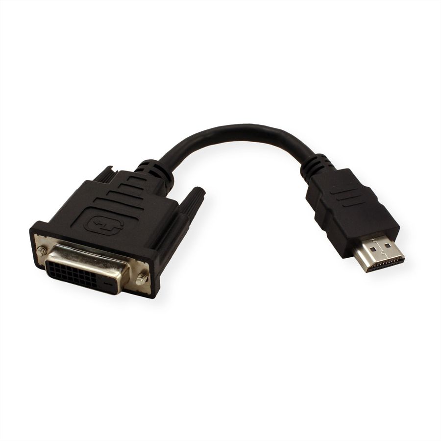 VALUE Adaptateur HDMI-DVI, HDMI M-DVI F
