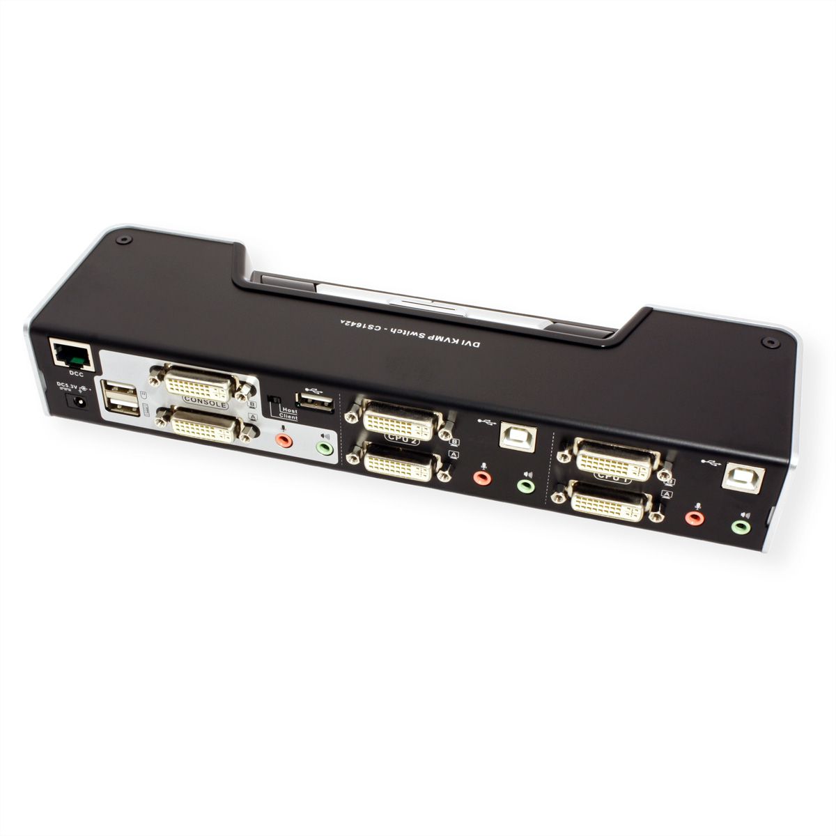 ATEN CS1642A Switch KVM Dual-View DVI, USB, Audio, USB-Hub, 2 ports