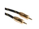 ROLINE GOLD Câble de raccordement 3,5mm audio M / M, 2,5 m