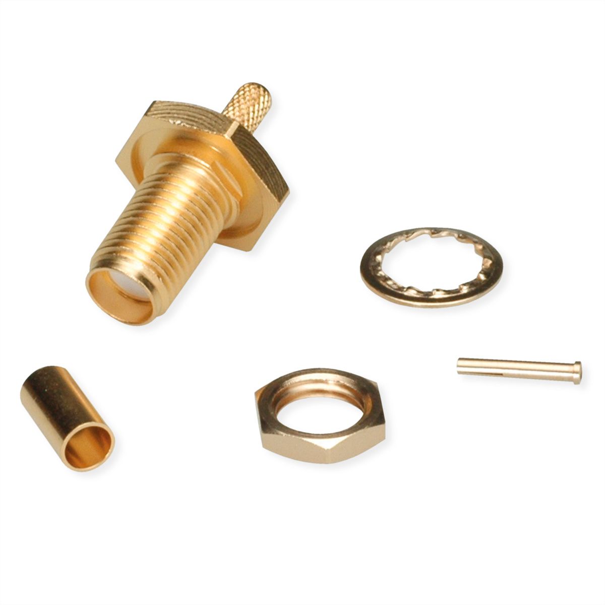 TELEGÄRTNER Prise de câble SMA pour RG-316/U plaquée or