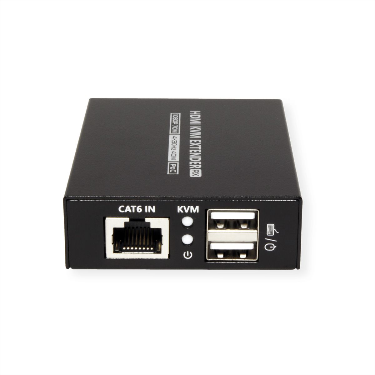 VALUE Prolongateur KVM via Cat.6/6A, HDMI4K30, max. 40m
