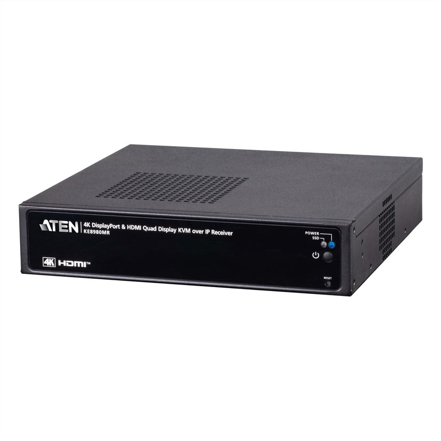 ATEN KE8980MR Récepteur KVM sur IP Multivues 4K Quad-Display